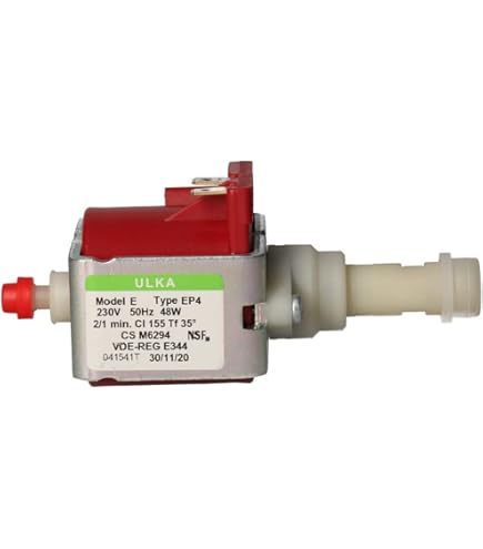 Pompa Acqua Ulka EX5 48W Per Macchine Caffè Saeco Philips - Ricambio Universale 230V Con Beccuccio Ottone - Foto 12