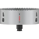 Bosch 1x PRO Multi Material PC Plus Delik Testeresi, 127 mm | Yumuşak ahşap, al&ccedil;ıpan duvar, &Oslash; 127 mm, profesyonel aksesuar ma