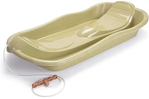 Dantoy umweltfreundlicher Bio-Bobschlitten für Kinder – Staubgrün