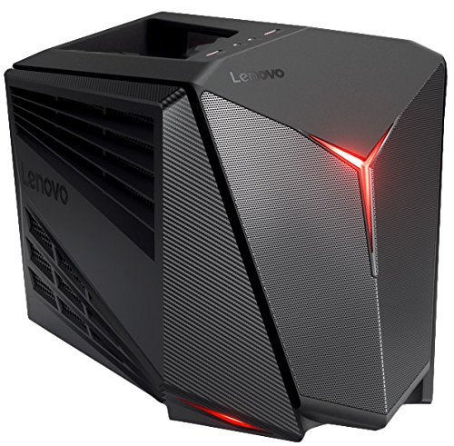 Lenovo IdeaCentre Y720 Cube 15ISH - Ordenador de sobremesa  Intel Core i7-7700  16 GB de RAM  1 TB HDD   128 GB de SSD  Nvidia GTX1060-6 GB  Windows Home 10   Negro - Teclado QWERTY espa  ol   Rat  n