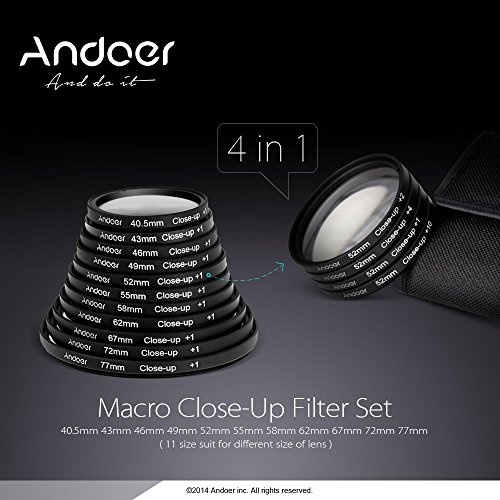 Andoer 52mm Macro Close-Up filtre un ensemble de 1 2 4 10 avec tui poche pour Nikon Canon Sony DSLR reviews Andoer 52mm Macro Close-Up filtre un ensemble de 1 2 4 10 avec tui poche pour Nikon Canon Sony DSLR