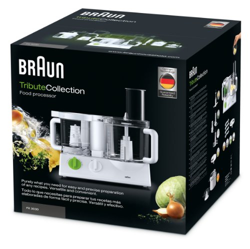 Braun FX 3030 Tribute Collection Kompakt-Küchenmaschine, 600 Watt - 2