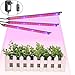 Produktbild Pflanze Licht,GLIME 9.6W LED Pflanzenlampe LED Grow Lampe Pflanzenleuchte LED Grow Licht Pflanzenlicht Wachstumslampe für Gewächshaus Grow Box Treibhaus Zimmerpflanzen Gemüse und Blumen Color