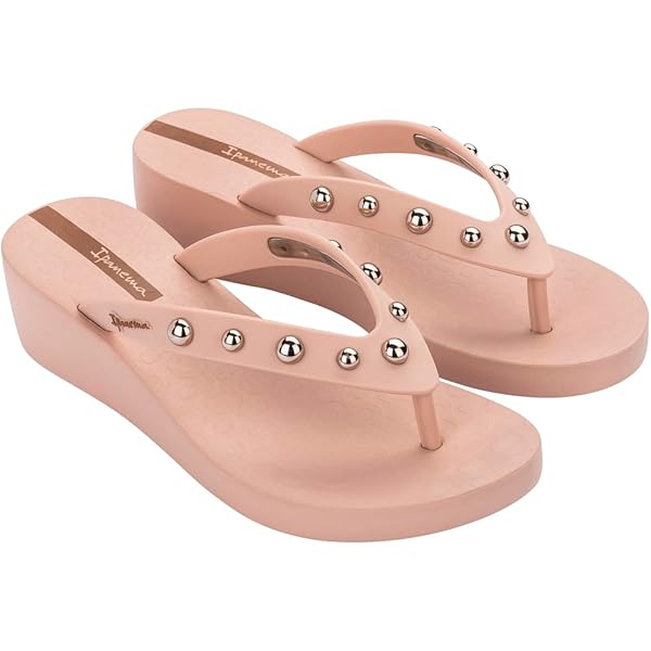 Ipanema Mesh X Plat Fem Teenslippers voor dames, Zwart Zwart Lila, 42 EU