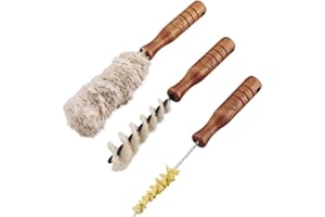 Harley-Davidson Set di spazzole per la pulizia del motociclista, spazzola per la pulizia del camoscio, spazzola a spirale