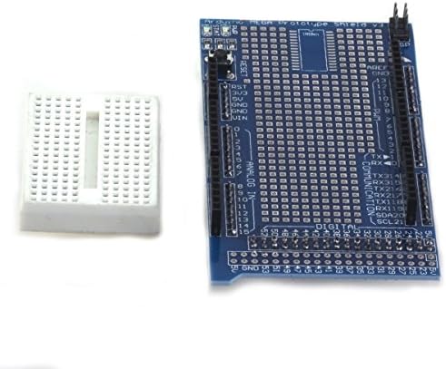 Trustdeal 3pcs Mega 2560 1280 protoshield V3 Proto Expansion Board With Breadboard For Arduino