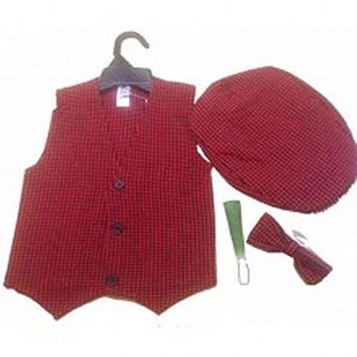 Fashion Review 4 PCS Boys St Davids Day Traditional Welsh School Play World Book Day Costume (Large 7-8)