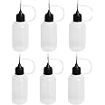 3 Flacons Doseurs Avec Pointe Aiguille En Inox - Pour Colle, Huile, Liquides Précis