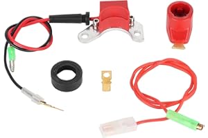 VOBOR Electronic Ignition,High Performance Spark Electronic Ignition Points Conversion Set Kit Fit for LUCAS 25D + DM2