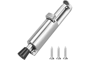 Ksvaye Arrêt de Porte en Métal avec Commande au Pied, Bloque Porte Sol, Stop Porte, Cale Porte, Bloc Porte, Butée de Porte Support de Porte en Alliage de Zinc Convient à l'intérieur et l'extérieur