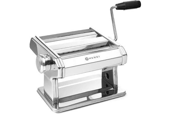 HENDI 224830 Machine à Pâtes, 210x193x(H)135mm, Acier inoxydable