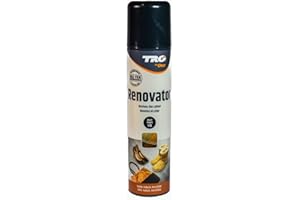 TRG the One Renovator, spray rinnovante per camoscio, nabuk e microfibra, Nero (118 Black), 250 ml