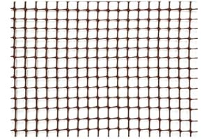 Foglish Brown Plastic Garden Fencing Mesh Netting Climbing Plants Vegetables Pets 5m x 0.5m x 20mm