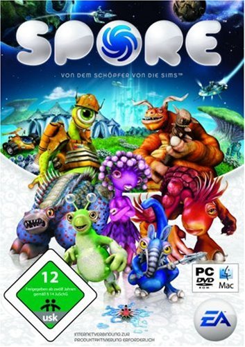 Electronic Arts Spore, PC/Mac - Juego (PC/Mac, 6000 MB, 512 MB, 2.0 GHz, 128 MB)
