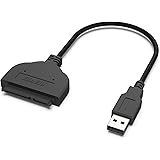 Adaptateur USB vers SATA, BENFEI USB 3.0 vers SATA III avec Compatible pour disque dur et SSD 2,5 pouces