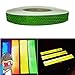 Produktbild Tuqiang® 25MM X 5M Reflektierende Band Selbstklebende Sicherheit Warnung Conspicuity Nacht Reflektor Streifen Tape Film Aufkleber (Grün)