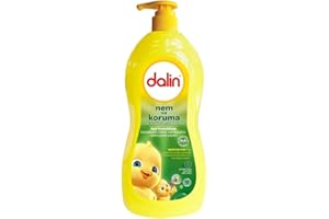 Dalin Baby Shampoo & Body Wash 700ml | Feuchtigkeit & Schutz | Sanftes 2-in-1 Haar- & Körpershampoo für Babys ab Geburt | Mit Avocado-Extrakt, 98% natürliche Inhaltsstoffe