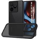 TheGiftKart Hybrid Shockproof Back Cover Case for Realme GT 7 5G / Realme GT 7T 5G / Realme GT 7 Dream Edition | Hard Back Cover Case (PC & TPU, Trans