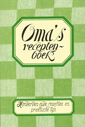 Preisvergleich Produktbild Oma's receptenboek (set van 3)
