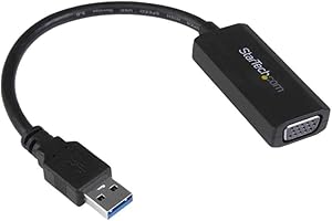 StarTech.com Adaptateur vidéo USB 3.0 vers VGA - Carte graphique externe avec installation du pilote intégrée - 1920x1200 (USB32VGAV)