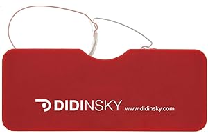 DIDINSKY Gafas de lectura sin patillas graduadas para hombre y mujer transparentes. Gafas de presbicia para hombre y mujer retro o vintage para vista cansada. 4 colores y 5 graduaciones – LOUVRE