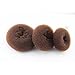CareforYou® 3 Pieces Hair Chignon Donut Bun Maker (1 Large,1 Medium,1 Small) (Brown)