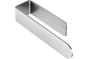 NOOGUI Porte Serviette Salle de Bain | Porte Serviette | Acier Inoxydable | Porte Serviettes Adhésif | 23 cm | Fixation Solide | Résistant à l'eau | Durable