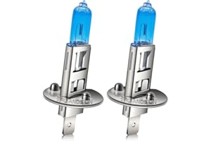 ‎RUIANDSION Ruiandsion 2pcs H1 Halogen Scheinwerfer Birne Nebelscheinwerfer 100W 24V Xenon Weiß 6000K 64150 12258 Glühbirnen