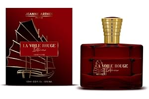JEANNE ARTHES - Perfumy męskie La Voile Rouge Intense - woda perfumowana - butelka z rozpylaczem 100 ml - Wyprodukowano we Francji w Grasse