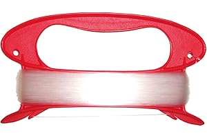 GÜNTHER FLUGSPIELE 1257 - Seilhaspel für Drachen mit ca. 100 m Drachenschnur, Reißfestigkeit 6 kg, als Zubehör für alle gängigen Drachen