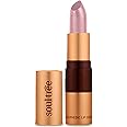SoulTree Ayurvedic Lipstick - Nude Pink 500, 4gm | Creamy Texture | Enriched with Organic Ghee & Almond Oil | Moistured & Nourished Lips | 4gm