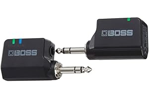 BOSS WL-20 Kompaktowy, Bezprzewodowy System dla Instrumentów | Bezprzewodowy Wirtualny Kabel Plug-And-Play dla gitary, basu i innych instrumentów elektronicznych | Wbudowana Symulacja Brzmienia Kabla