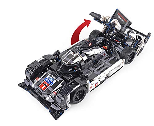 Modbrix Technik Bausteine Auto 919 Hybrid Tourenwagen 1586 Technik Teile - 5