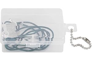 ANGGREK Cuerda para clip de audífono, cuerda colgante portátil Cuerda antipérdida para asegurar su audífono o amplificador