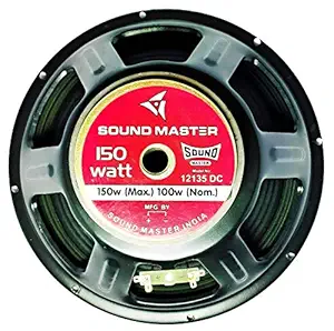 sound master 150 Watt Ethernet Speaker (Black)