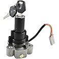 ignition switch lock with key,ignition switch fit for suzuki heat two wheeler spare part