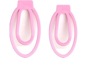 QgLust Männer Nachahmung Weiblich Trainer Peniskäfig Keuschheitsgürtel Herren Keuschheit Höschen (Rosa 1 Groß 1 Klein)