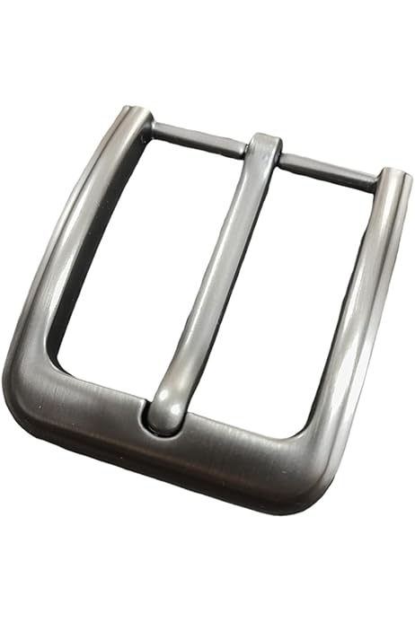 Fibbia Cintura Classica 40 Mm - In Lega Di Zinco, Quadrata, Per Uomo E Donna - Foto 8