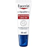 Eucerin Aquaphor SOS Lip Regenerator (10g) - Relief &amp; Care in 60 Seconds for Dry &amp; Chapped Lips - Repair Lip Balm with Panthe