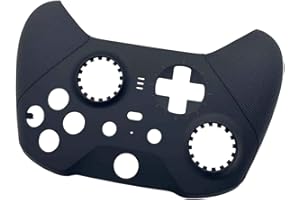 Jerilla Sostituzione Alloggiamento Guscio Custodia Anteriore Frontalino Coperchio Compatibile con Xbox One Elite Series 2 Controller, Nero