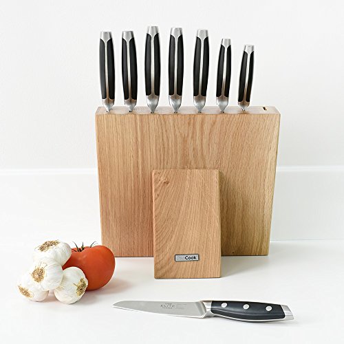 ProCook Elite Forged X70 Messerset, 8-teiliges Set mit Messerblock aus Akazienholz – FRÜHLINGSANGEBOT! - 2