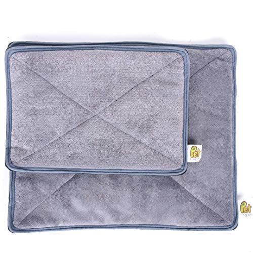 Pet Magasin Gato Cama Caliente Termal Mat Pads para Gatos, Perros, Perritos y Otros pequeños casa Mascotas, 2 Count