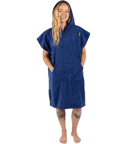 COR Surf Poncho Veranderende Handdoek Badjas met Capuchon en Voorzak