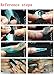 1Roll of 500pcs Form Nail Art Tip Rolls Acrylic Curve Gel Guide Sticker Green Horseshoe Shape Extension Nails by Subay