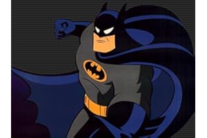 PARTYLANDIA Cialda In Ostia Batman Bambino Per Torta Decorazioni Feste Dischi Commestibile