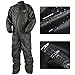 Produktbild Regenkombi -Hard- Motorrad Herren Damen Einteiler 1tlg Quad Roller Regenkombi Set Wasserdicht Outdoor - schwarz - 3XL