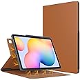 TiMOVO Case for All-New Samsung Galaxy Tab S6 Lite 10.4 Inch 2024/2022/2020, Ultra Slim Lightweight Magnetic Stand Cover Fit Galaxy Tab S6 Lite Tablet, Brown