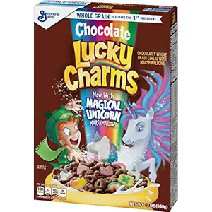 General Mills Chocolate Lucky Charms, 340 g