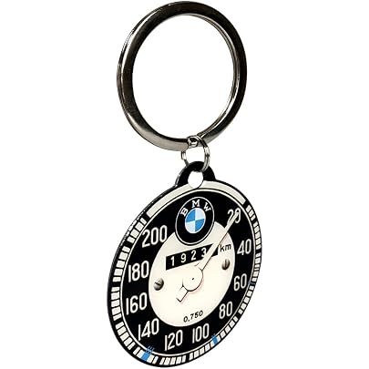 Portachiavi In Pelle Per Auto BMW – Con Porta Carte NFC, Girevole 360°, Elegante E Pratico, Ideale Regalo Per Appassionati