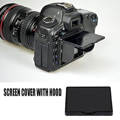 Acouto Screen Cover  3 Inch Camera LCD Monitor Screen Cover Sun Shade Hood Flexible Protective Cover